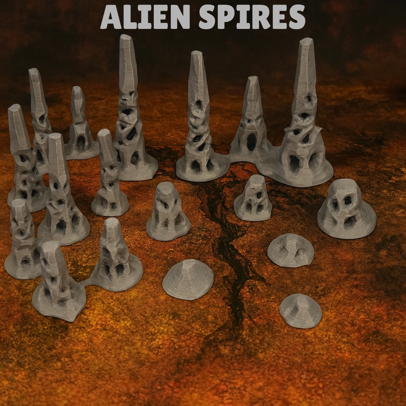 Alien Spires for Warhammer