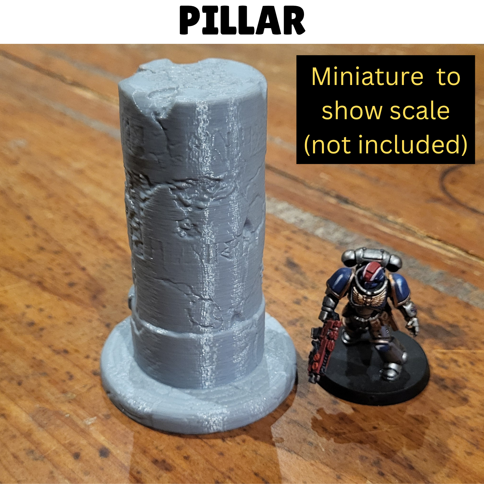Pillar scale Warhammer