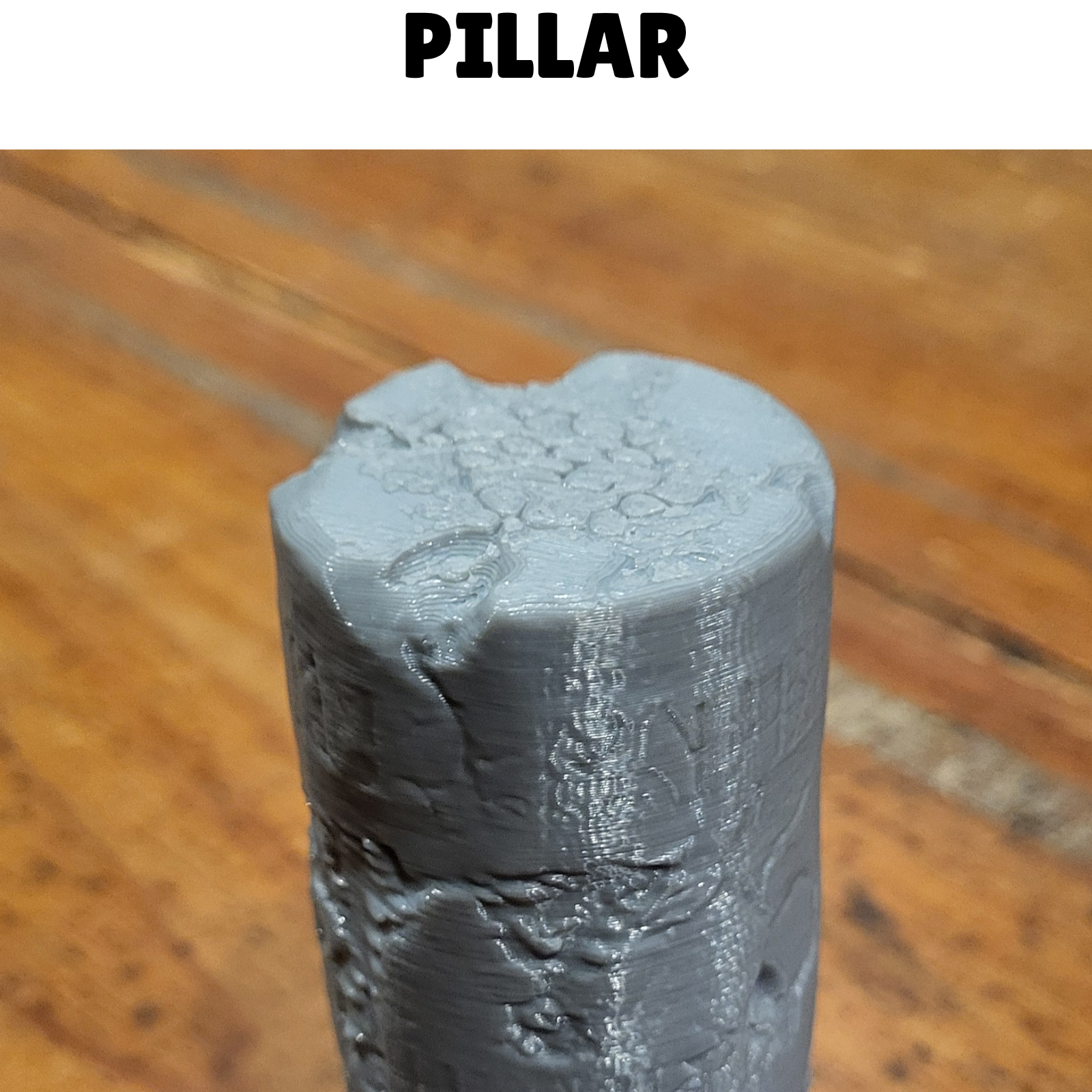 Pillar top for Warhammer